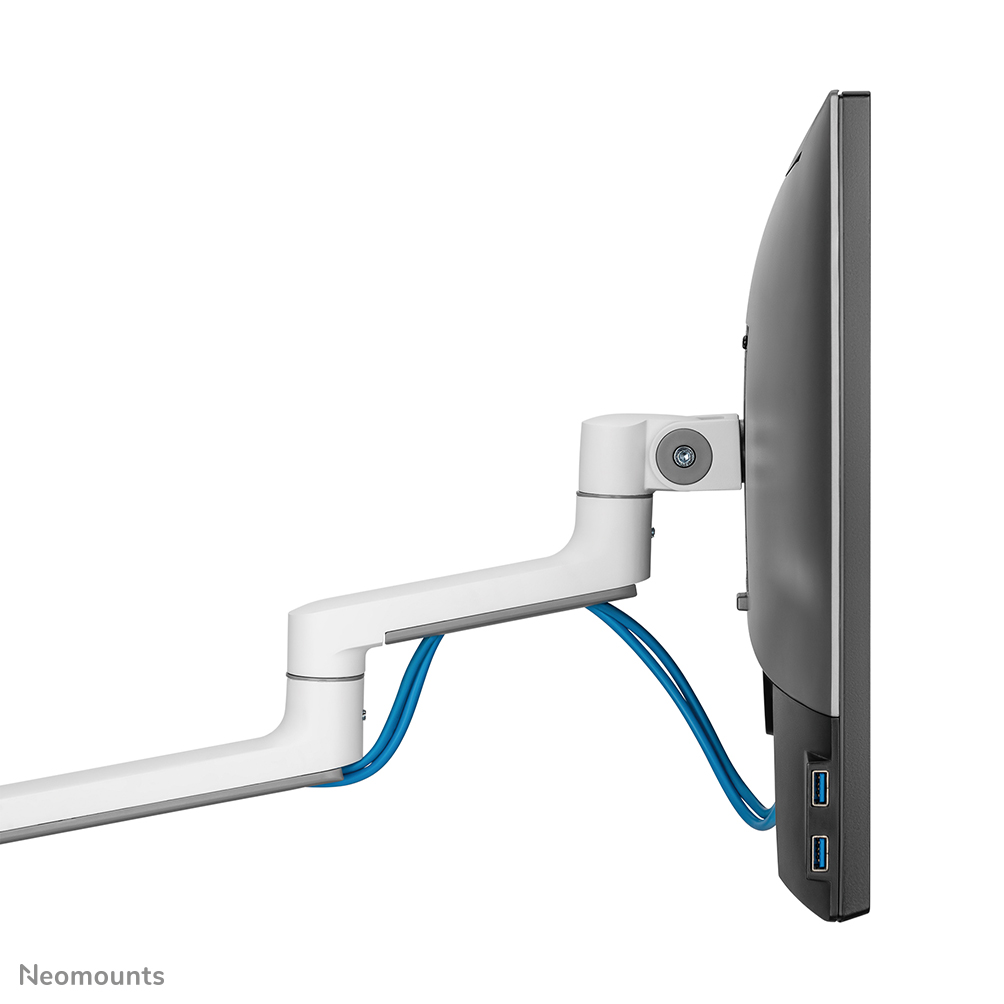 Neomounts DS60-425WH2 Support d'écran à fixer 17-27" - économie d'espace
